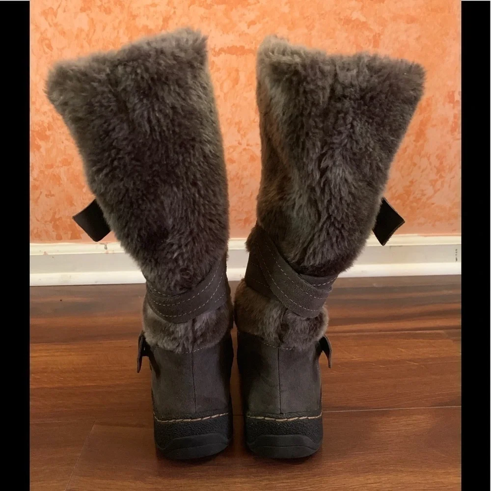 🌿SALE🌿GH BASS & Co. Leather Winter Boots Sz 6.5